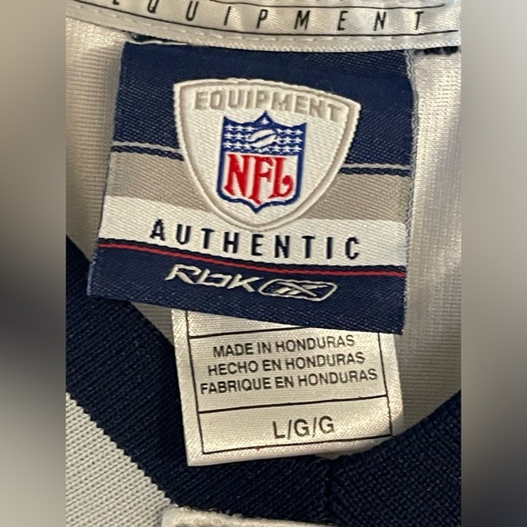 New England Patriots Tom Brady #12 Reebok Authentic Men’s Football Jersey-Large - Picture 11 of 16